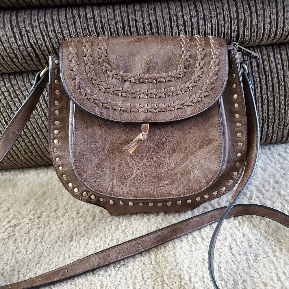 Antik Kraft brown crossbody bag